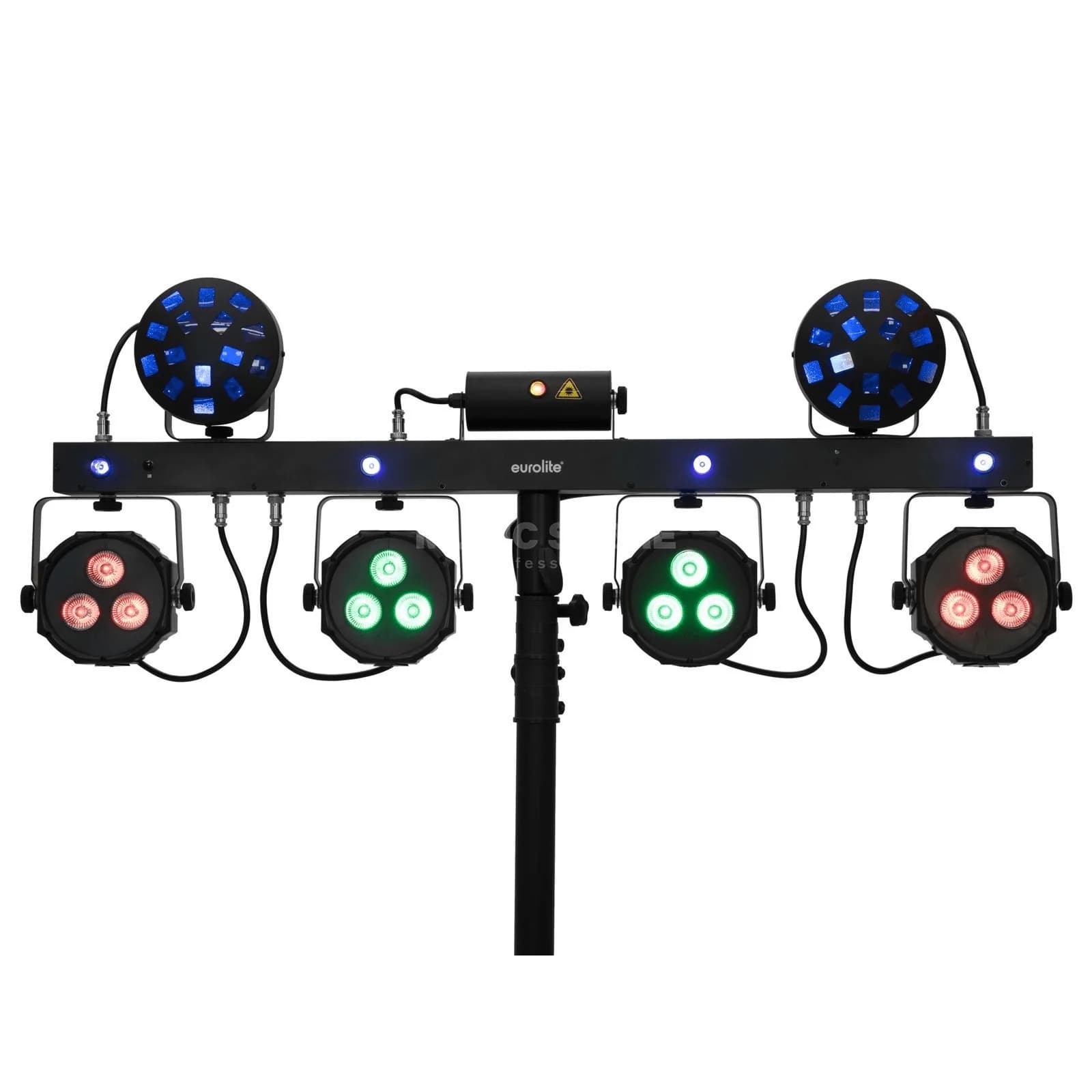 WW-Lichtset L - All-in-One Lichtsetup für Events & Partys
