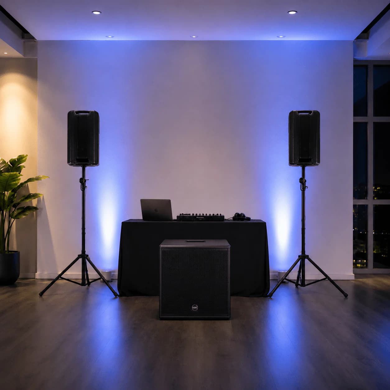 WW-Soundset XL – PA-Anlage mit 4200 Watt für Partys und Hochzeiten zur Miete im Westerwald
